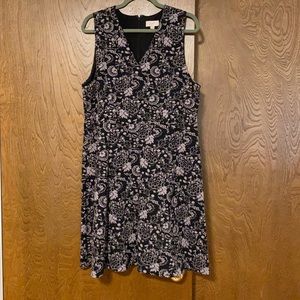 Loft, Elegant A-Line dress size 14.
